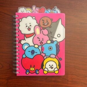Bt21 spiral notebook